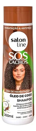 Shampoo SOS Cachos Coco Salon Line 300ml