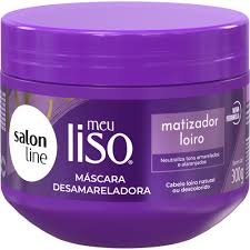 Máscara Capilar Meu Liso Matizador 300g  Salon Line