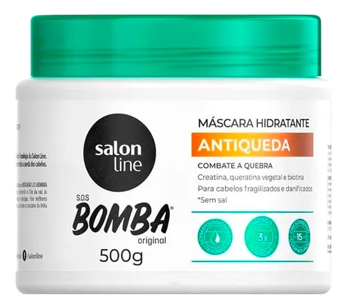 Máscara Capilar SOS Bomba Antiqueda 500g Salon Line