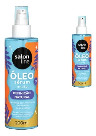 Óleo Cachos Dos Sonhos Sérum Multy Definição Natural 200ml Salon Line