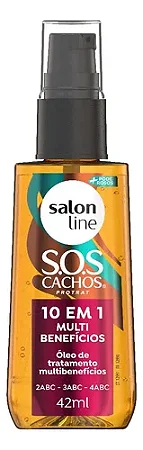 Óleo SOS 10 em 1 + Poderosos 42ml Salon Line
