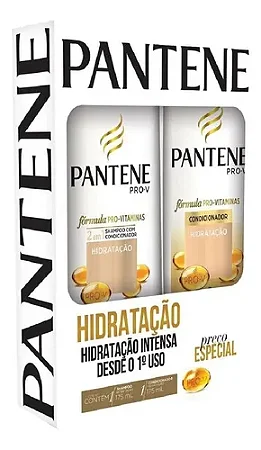 Shampoo Condicionador Pantene Hidratação 175ml