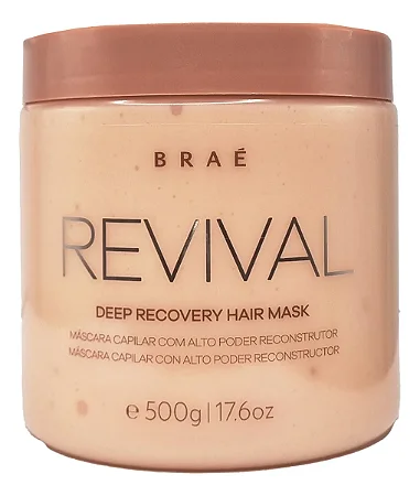 Braé Revival Máscara Hidratação Reparação Profunda 500g