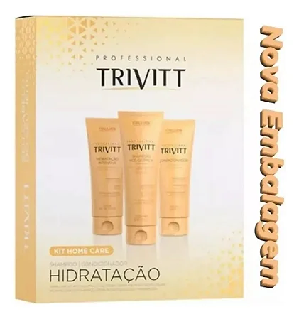 Trivitt Kit Home Care Hidratação Intensiva 3 Produtos