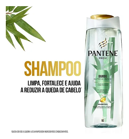 Kit Shamp Cond Bambu Pantene 510ml
