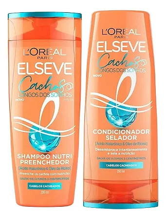 Kit Elseve Shampoo Condicionador Longo Dos Sonhos