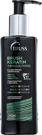 Leave-in Truss Brush Keratin Proteção reconstrutor 250ml D