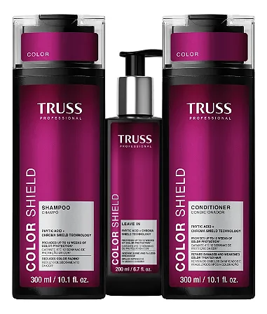 Kit Shampoo Condicionador 300ml Leave-in Color Shield