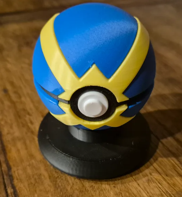 Suporte Redondo Para Pokebolas Decorativas