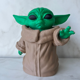 Baby Yoda Grogu Boneco 15 Cm impressão em 3d Action Figure