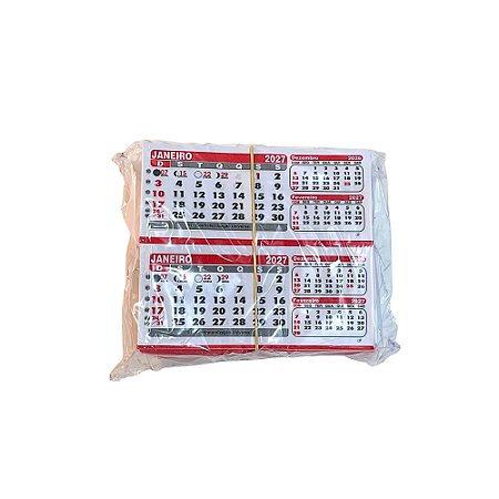 1000 Refil Pvc De Calendário 2027 De Mesa Bloco Pequeno 11,5x5