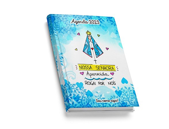 Agenda Costurada  Personalizada Com Nome Na Capa Linda 2023