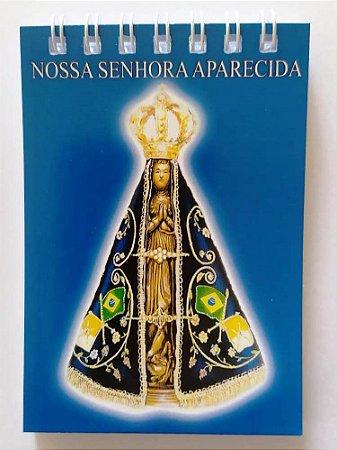 10 Mini Bloquinhos Rascunho Nossa Senhora Aparecida Lembrança