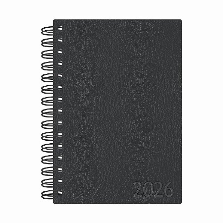 Agenda Diária Espiral Luxo P/ Brinde Executiva Empresa 2026