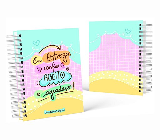 Caderno De Desenho A5 Folhas Removíveis 240gr Sketchbook Personalizado Com Nome