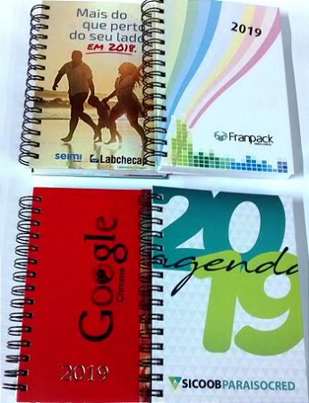 Agenda Personalizada 2025 Corporativa para Empresas Com Logotipo 50 unidades