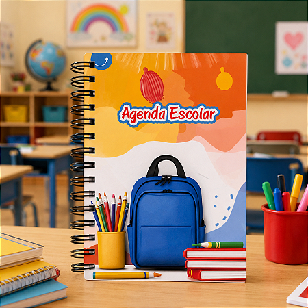 Agenda Escolar Do Bebê Infantil Permanente Criança Maternal