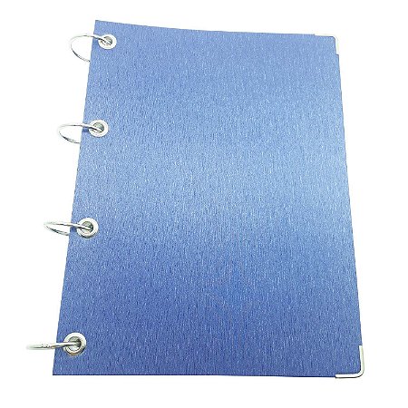 Caderno Universitário Argolado 10 Matérias Sem Pauta Azul