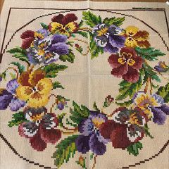 Tela em talagarça para bordar