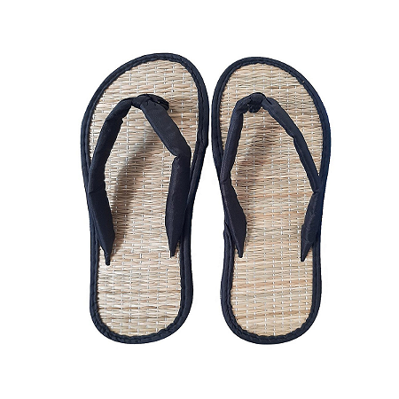 Chinelo Zori Japonês de Palha Leve Confortável