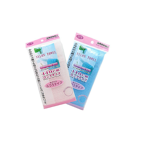 Toalha de Banho Esfoliante Tipo Japonesa para Limpeza Corporal