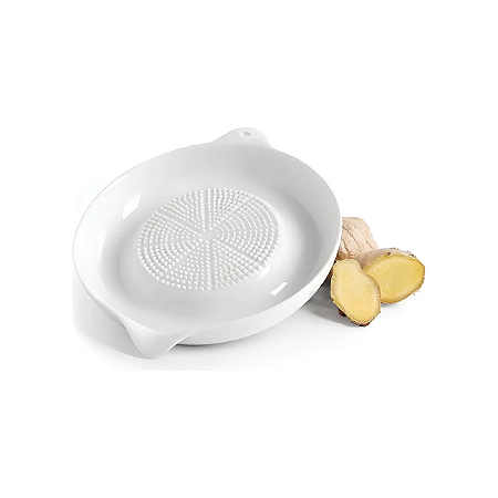 Ralador de Cerâmica 9,5cm para Gengibre, Alho e Legumes Oriental