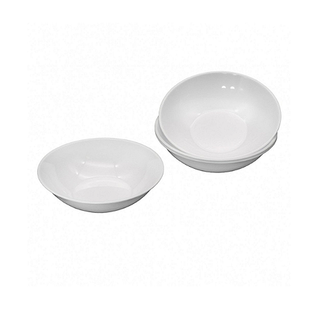 Tigela De Plástico 4 Un Branco 270 ml Nakaya Para Sobremesa Salada