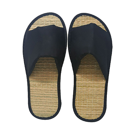 Chinelo De Palha Zori Fechado Baixo Pantufa Estilo Oriental