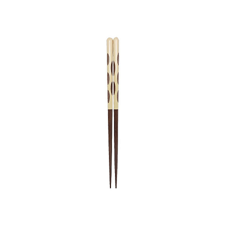 Hashi De Madeira Bege Talhado Resistente Oriental Sushi