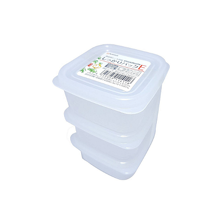 Pote Plástico Japonês Nakaya K141 C/ 3 Unidades 200 Cada