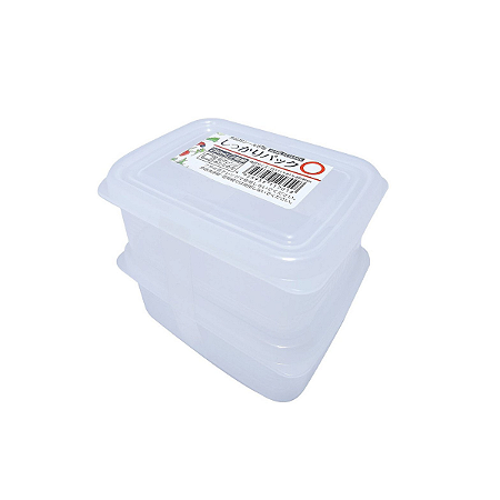 Kit C/2 Potes De Plastico 280ml Nakaya Japonês Oriental O