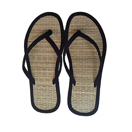 Chinelo Zori Japonês Correia Slim Fina de Palha confortavel