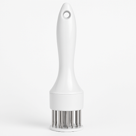 Amaciador de Carnes 24 Pinos Aço Inox Branco