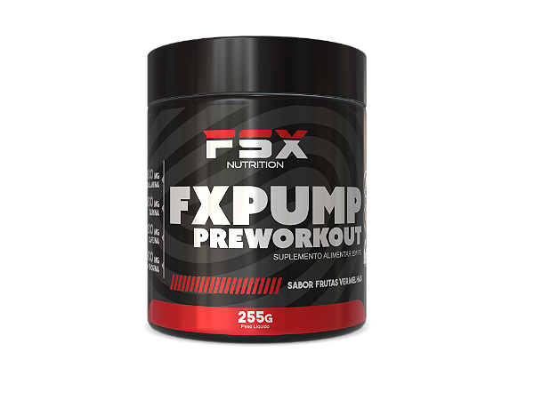 FX PUMP PRE TREINO 225G 45 DOSES
