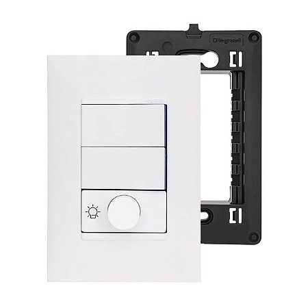 Dimmer Para Lâmpada Incandescente PIAL Plus+ Com Interruptor Duplo