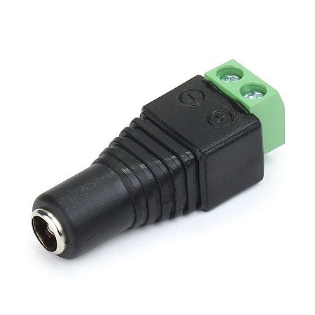 Conector P4 Fêmea para Alimentação de Câmeras, Fechaduras e Receptores