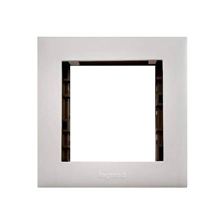 Placa 2 Postos Para Móvel Branco PIAL Plus+ 618520BC Legrand