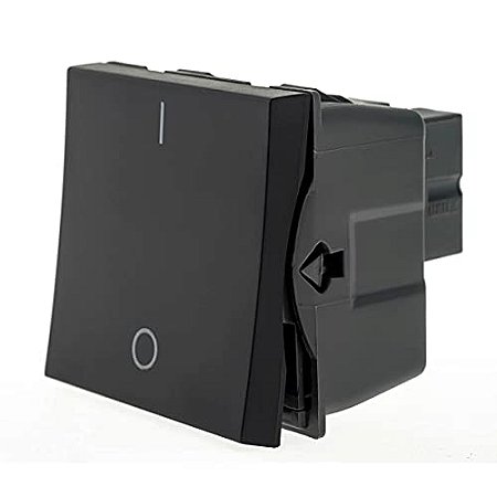 Módulo Interruptor Bipolar Simples 25a Preto 612016PT Legrand