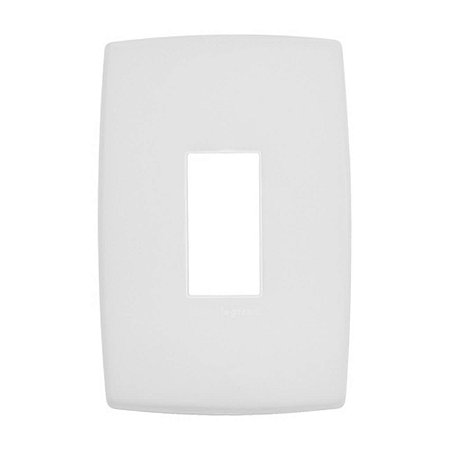 Placa 1 Posto Vertical Branco 4x2 PialPlus (Antiga) 618501 Legrand