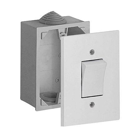 Kit Interruptor Paralelo para Áreas Externas IP44 e IK04 Pial Aquatic Legrand