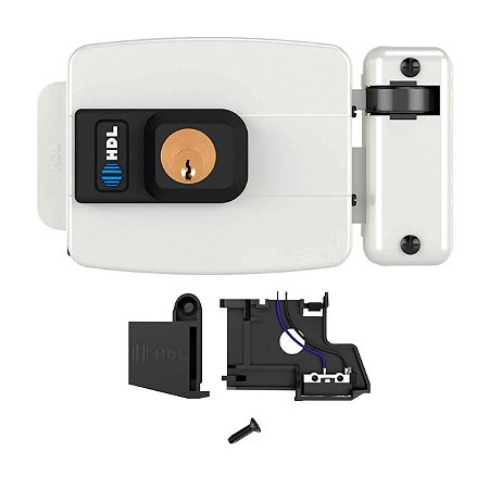 Kit Fechadura Elétrica C90 Std Com Sensor de Porta Aberta HDL
