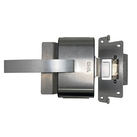Fechadura Elétrica Porta de Vidro Abre Para Dentro Inox 1F HDL 90.01.03.086