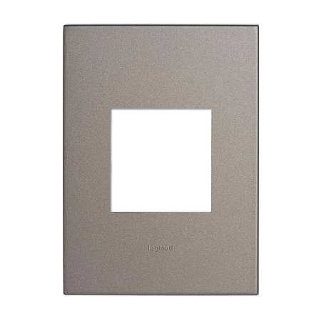 Placa 2 Postos 4x2 Magnésium Arteor Legrand 571492B