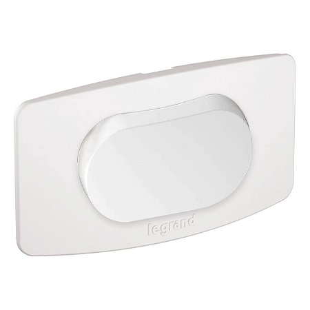 Kit Interruptor Simples Com Placa Para Embutir em Móveis Branco Nereya Legrand