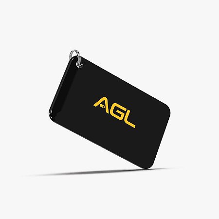 Chaveiro Tag De Proximidade Resinado Controle De Acesso Agl 13,56MHz