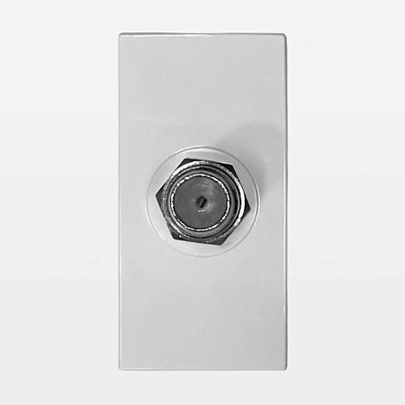 Módulo Antena De Tv Tipo F Branco Matixgo Jw4202f Legrand