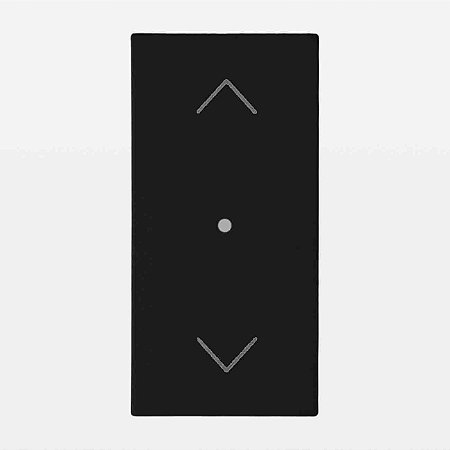Interruptor Persiana Conectado Preto MatixGo JB4027C Legrand Bticino