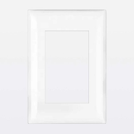 Placa 3 Postos 4x2 Thesi Up Bticino Branco M5P3 Legrand