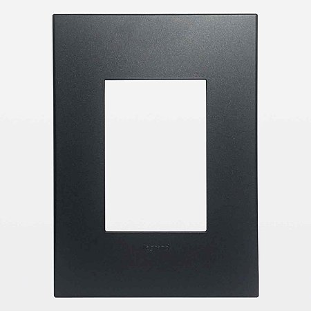 Placa 3 Postos 4x3 Cor Graphite Arteor Legrand 583763B