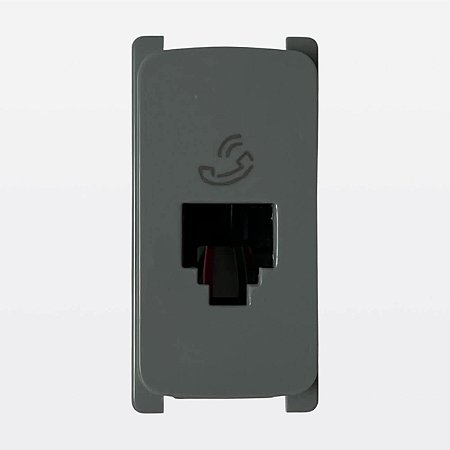 Módulo Telefone RJ11 Cinza Zeffia Legrand 680156CZ